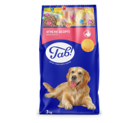 Сухой корм Гав! для взрослых собак, мясное ассорти, 3 кг..