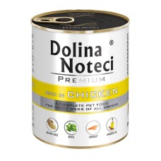 Влажный корм для собак Dolina Noteci Premium, с курицей, 800 г