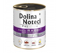 Влажный корм для собак Dolina Noteci Premium, с кроликом и клюквой, 80..