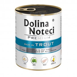 Влажный корм для собак Dolina Noteci Premium, с форелью, 800 г..