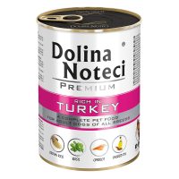 Влажный корм для собак Dolina Noteci Premium, с индейкой, 400 г