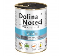 Влажный корм для собак Dolina Noteci Premium, с ягнятиной, 400 г..