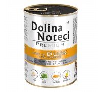 Вологий корм для собак Dolina Noteci Premium, з качкою та гарбузом, 40..