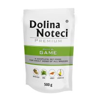 Влажный корм для собак Dolina Noteci Premium, с дичью, пауч, 500 г