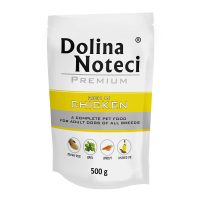 Влажный корм для собак Dolina Noteci Premium, с курицей, пауч, 500 г