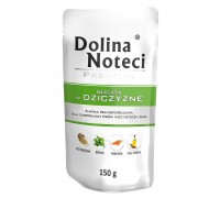 Вологий корм для собак Dolina Noteci Premium, з дичиною, пауч, 150 г ..