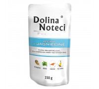 Влажный корм для собак Dolina Noteci Premium, с ягнятиной, пауч, 150 г..