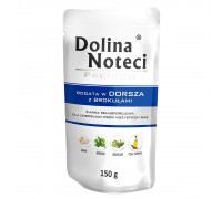 Вологий корм для собак Dolina Noteci Premium, з тріскою та броколі, па..