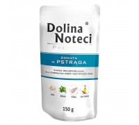 Вологий корм для собак Dolina Noteci Premium, з фореллю, пауч, 150 г..