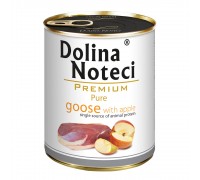 Влажный корм Dolina Noteci Premium Pure для собак аллергиков, с гуской..