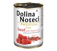 Влажный корм Dolina Noteci Premium Pure для собак аллергиков, с говяди..