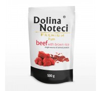 Влажный корм Dolina Noteci Premium Pure для собак аллергиков, с говяди..