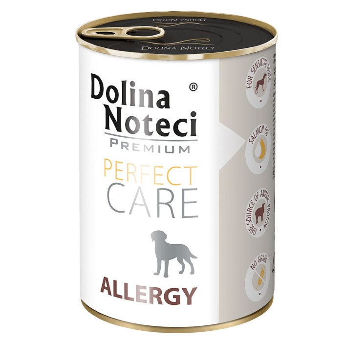 Влажный корм Dolina Noteci Premium PC Allergy, диета для собак с аллергией, 400 г