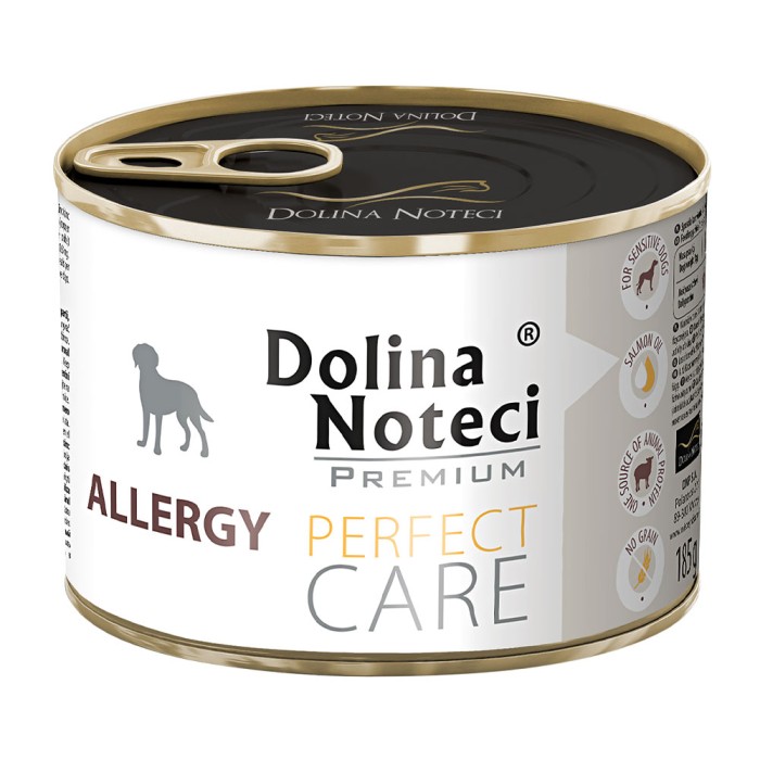 Вологий корм Dolina Noteci Premium PC Allergy, дієта для собак з алергією, 185 г