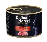 Влажный корм для кошек Dolina Noteci Premium, мясные кусочки в соусе с..