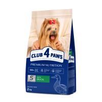Club 4 Paws Сухий корм для собак  малих порід качка 2 кг