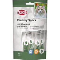 Жидкое лакомство Trixie для кота "Creamy Snacks" (курица), 5х14гр