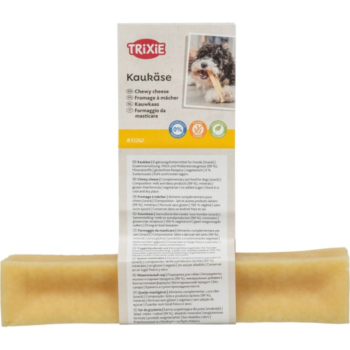 Лакомство для собак Trixie Chewing cheese, жевательный сыр, M: 13.5 см, 75 г