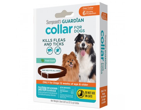 Ошейни Sergeant’s Guardian Flea&Tick Dog Collarк от блох и клещей для собак, 60 см