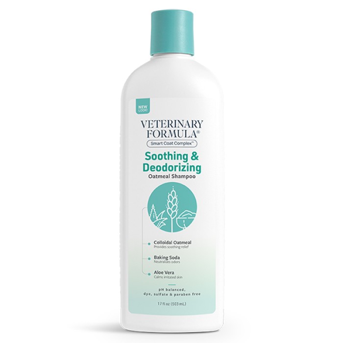 Шампунь Veterinary Formula SCC Soothing & Deodorizing Oatmeal, ЗАСПОКІЙЛИВИЙ, 0.503 л