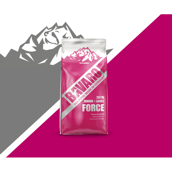 Bavaro Force — сухий корм для цуценят та активних собак 18 кг