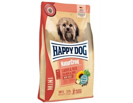 Happy dog  NC Mini Lachs&Reis 4kg сухой корм для собак