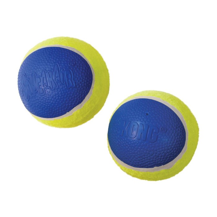 Игрушка KONG SqueakAir Ultra Balls мяч-пищалка ультра для собак средних пород, M – 3 шт.