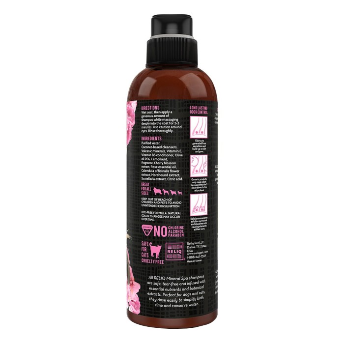 Шампунь RELIQ Mineral Spa Cherry Blossom Shampoo 500 мл