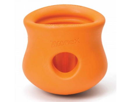 Іграшка для собак WEST PAW Toppl XLarge Tangerine/Топпл для ласощів, дуже великий XL, помаранчевий, 12 см