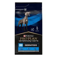 Сухой диетический корм PRO PLAN VETERINARY DIETS Dermatosis, для поддержания функции кожи при дерматозах и чрезмерном выпадении шерсти, 3 кг