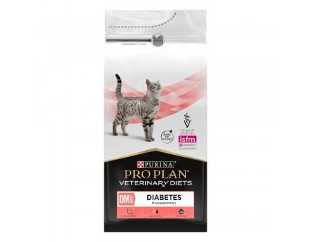 Сухий корм для котів PRO PLAN VETERINARY DIETS Diabetes Managment , для регулювання надходження глюкози, 1,5 кг