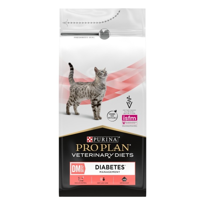 Сухий корм для котів PRO PLAN VETERINARY DIETS Diabetes Managment , для регулювання надходження глюкози, 1,5 кг