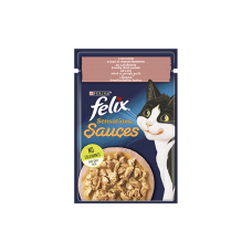 FELIX Sensations Sauces Лосось с креветками, гриль в соусе 85г