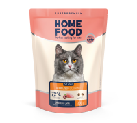 Сухой корм HOME FOOD ADULT Gourmet for sterilised, для привередливых с..