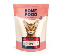 Сухой корм HOME FOOD ADULT Hypoallergenic for sterilised, гипоаллерген..