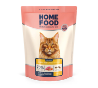 Сухой корм HOME FOOD ADULT For large breeds, для взрослых кошек больши..