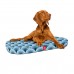 Лежанка для собак WAUDOG Relax, рисунок "Волны", с сменным чехлом, М, 80х55 см  - фото 3