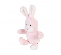 Іграшка для собак Заєць з пищалкою GiGwi Plush, плюш, 11 см..