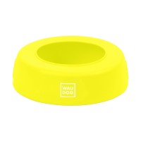 Миска-непроливайка WAUDOG Silicone, 1 л, жовтий