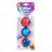 Игрушка для собак Три мяча с пищалкой GiGwi BALL, резина, 5 см  - фото 2