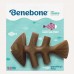 Іграшка міцна для жування Benebone Рибна кістка, зі смаком лосося - SMALL, для собак вагою до13 кг 