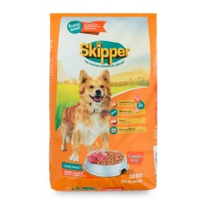 Сухой корм для собак SKIPPER курица и говядина, 10 кг