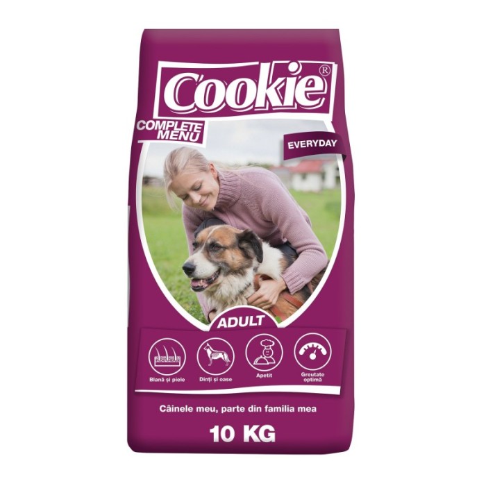 Корм сухой Cookie Everyday для собак всех пород, 10 кг.