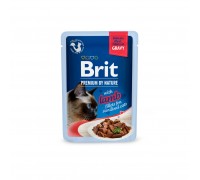 Корм вологий Brit Premium Delicate Fillets in Gravy Lamb for Sterilise..