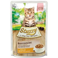 Stuzzy Chicken for Kitten ШТУЗІ ДЛЯ КОШЕНЯТ вологий корм з куркою в соусі для кошенят, пауч Вага: 0.085 кг.