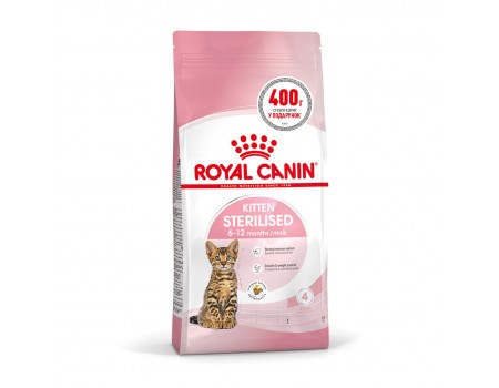 Акция // Royal Canin Kitten Sterilised  для стерилизованных котят  1,6 кг + 0,4 кг  в подарок