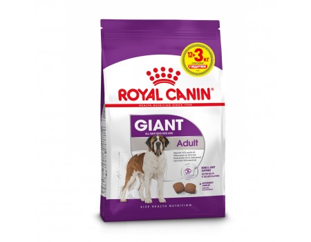 Royal Canin Giant Adult для собак старше 18/24 месяцев 12+3 кг 