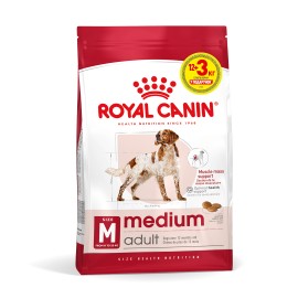 Royal Canin Medium Adult для взрослых собак средних размеров, 12+3 кг