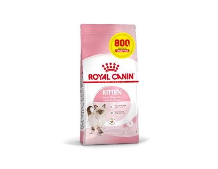 Сухой корм для котят Royal canin KITTEN 3.2 кг + 800 г в подарок