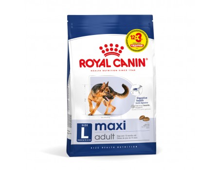 Royal Canin Maxi Adult для взрослых собак больших размеров 12+3кг